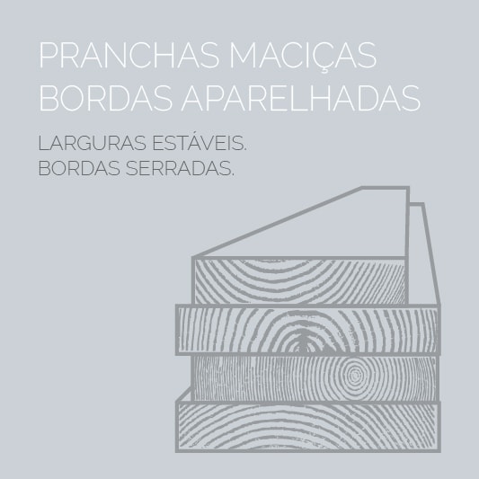 formatos madeira macica pranchas aparelhadas